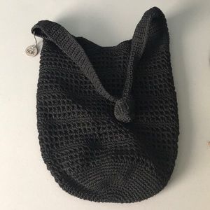 The Original Sak Black Knitted Bag